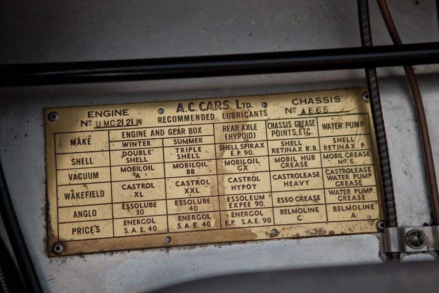  AC Ace 1953 года  (фото 11 из 11)